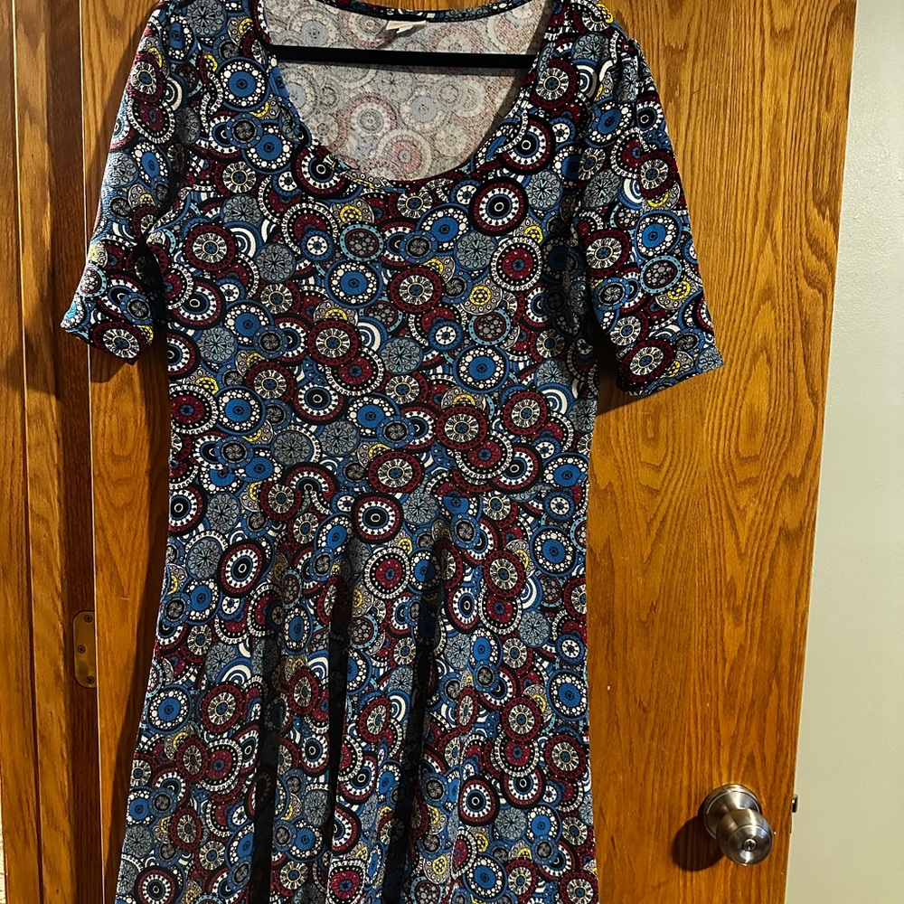 Colorful Patterned Dress